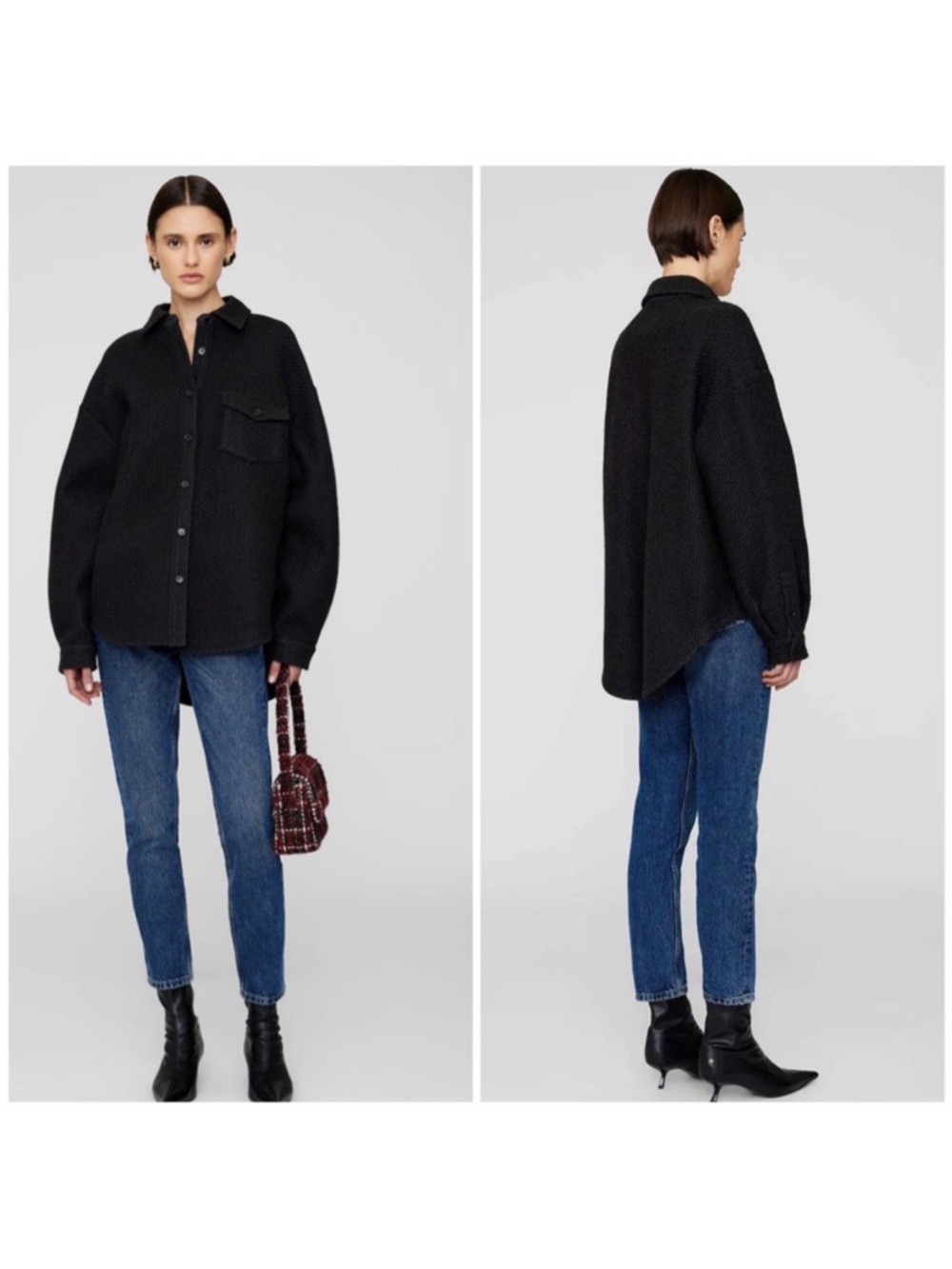 Anine Bing Simon shirt jacket